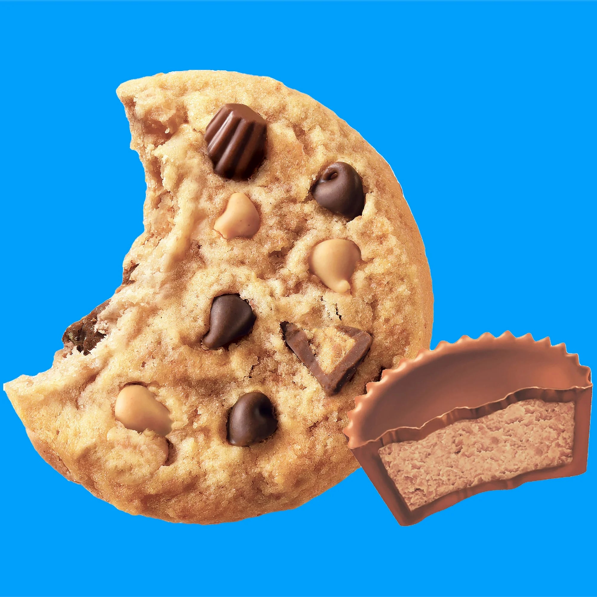 Chips Ahoy! X Reese's Peanut Butter Choc Chip Soft Cookie