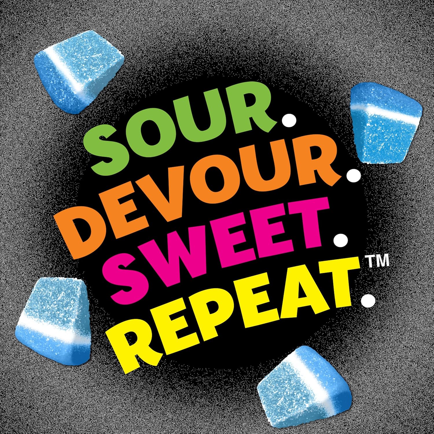 Sour Patch Kids Coal Black Raspberry Soft Chewy Candy