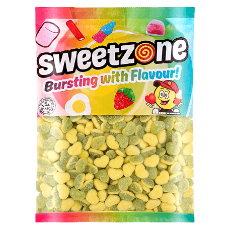 Apple and Custard Hearts