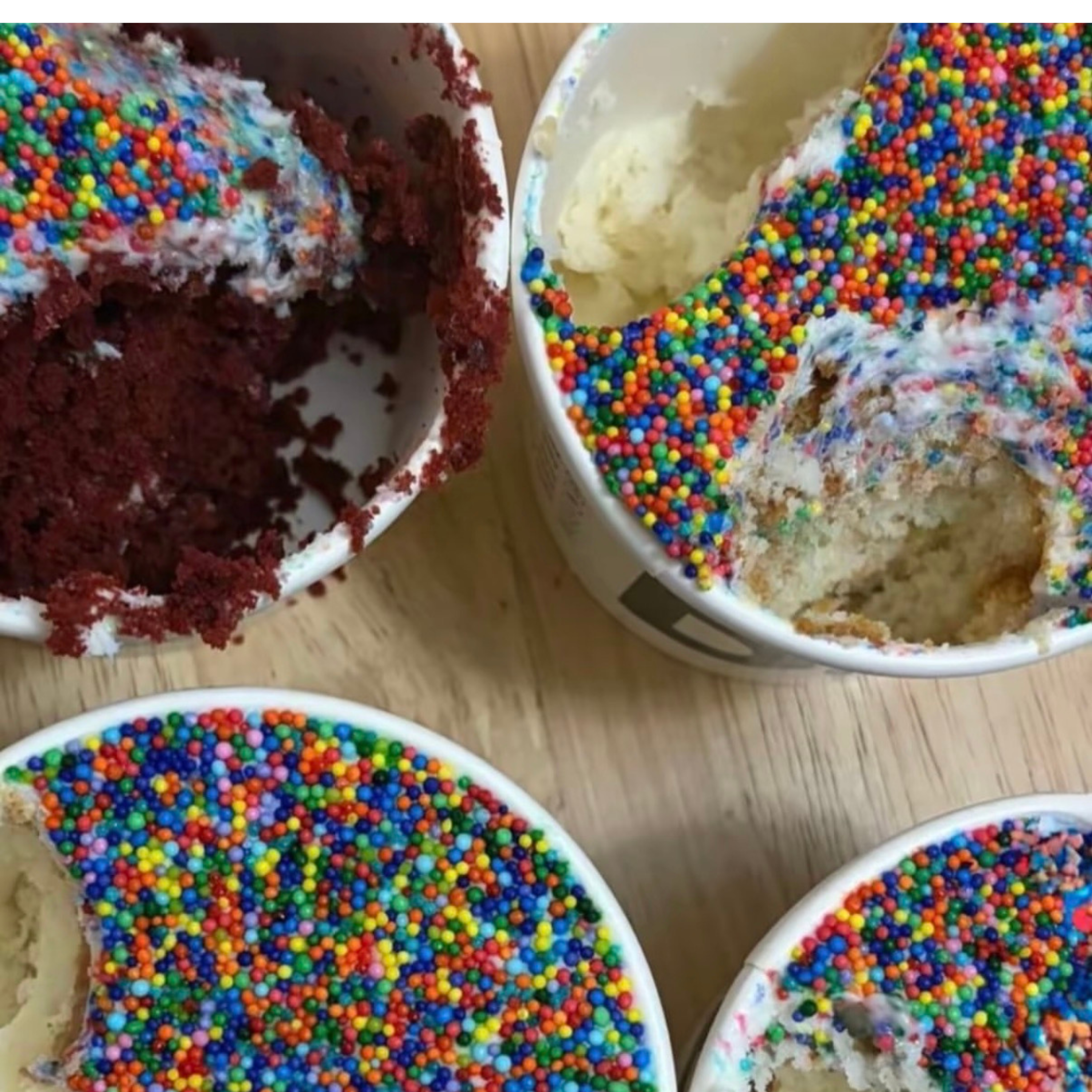 Viral gourmet Dot Cake NYC