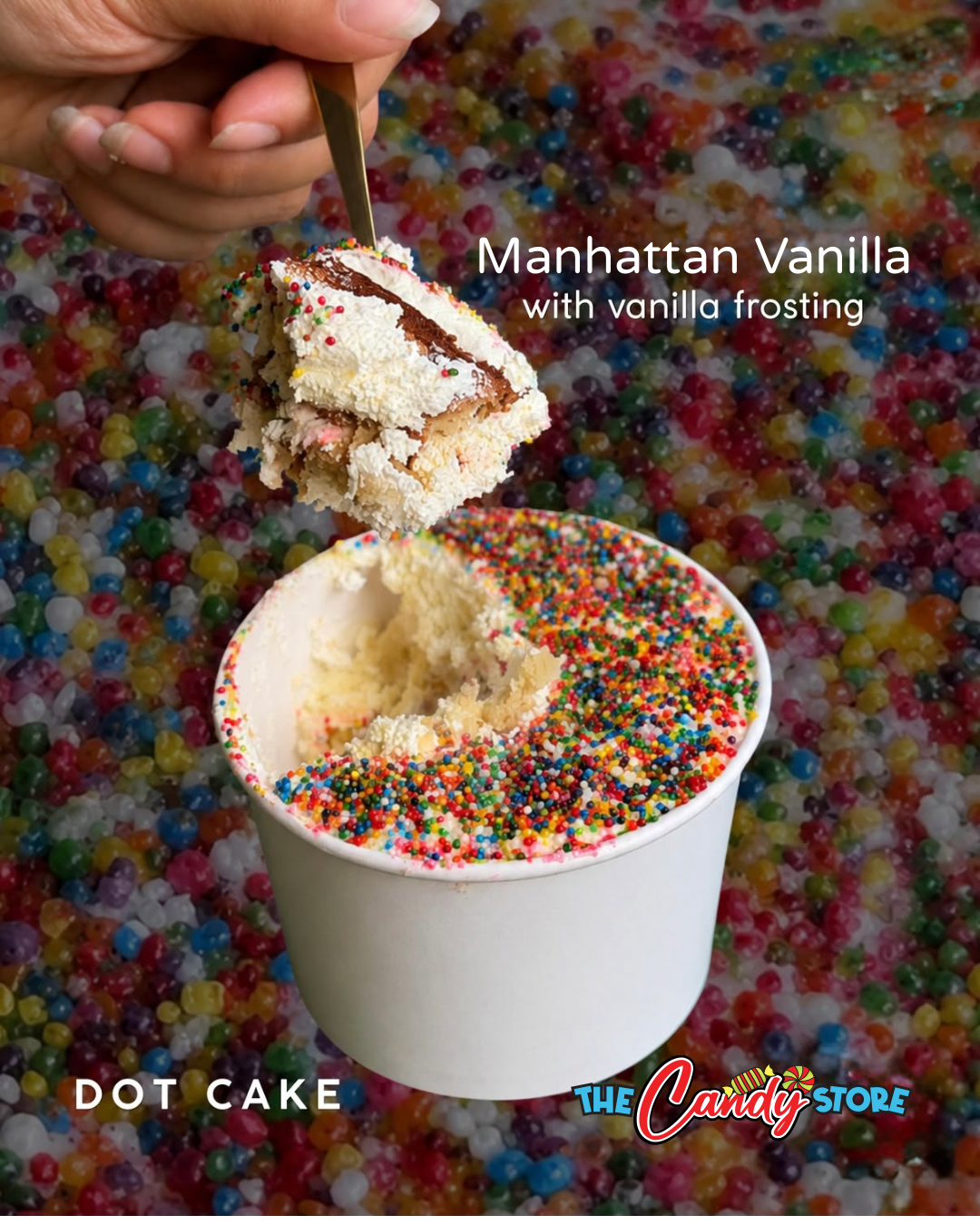 Halal Viral gourmet Dot Cake NYC