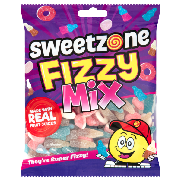 Sweetzone Fizzy Mix 180g sharing bag