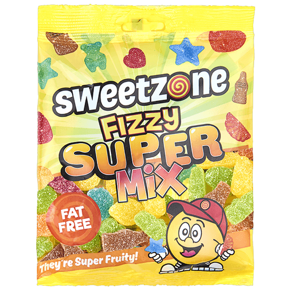 Sweetzone Fizzy Super Mix 170g sharing bag