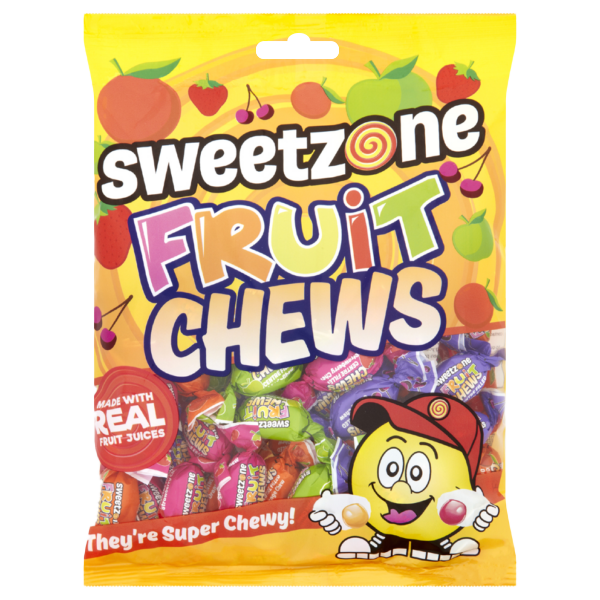Sweetzone Fruit Chews 200g sharing bag