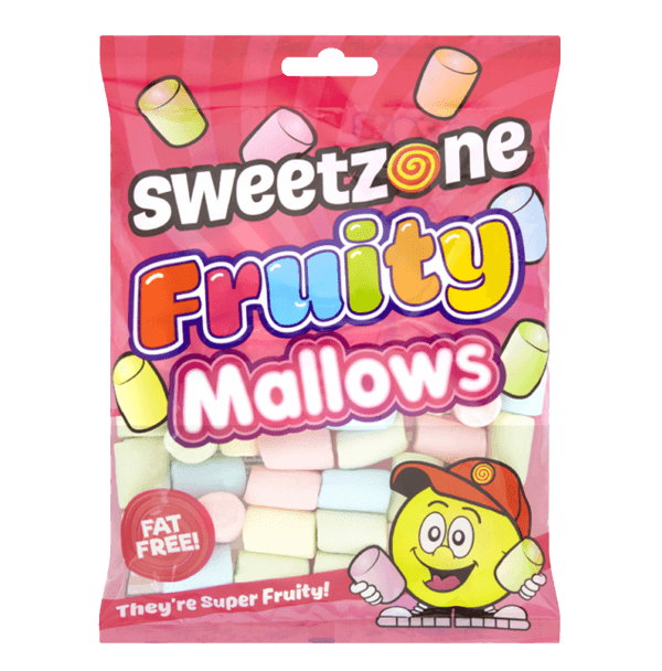 Sweetzone Fruity Mallows 180g sharing bag