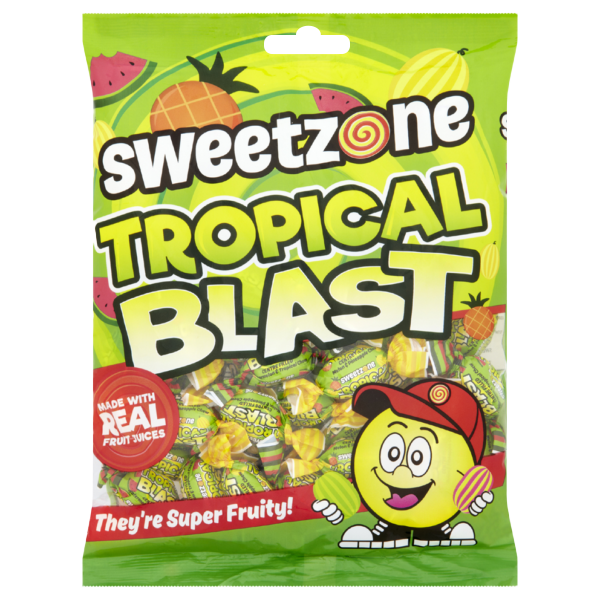 Sweetzone Tropical Blast 200g sharing bag