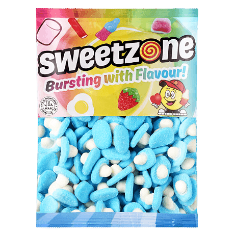 Blue Raspberry Mushrooms