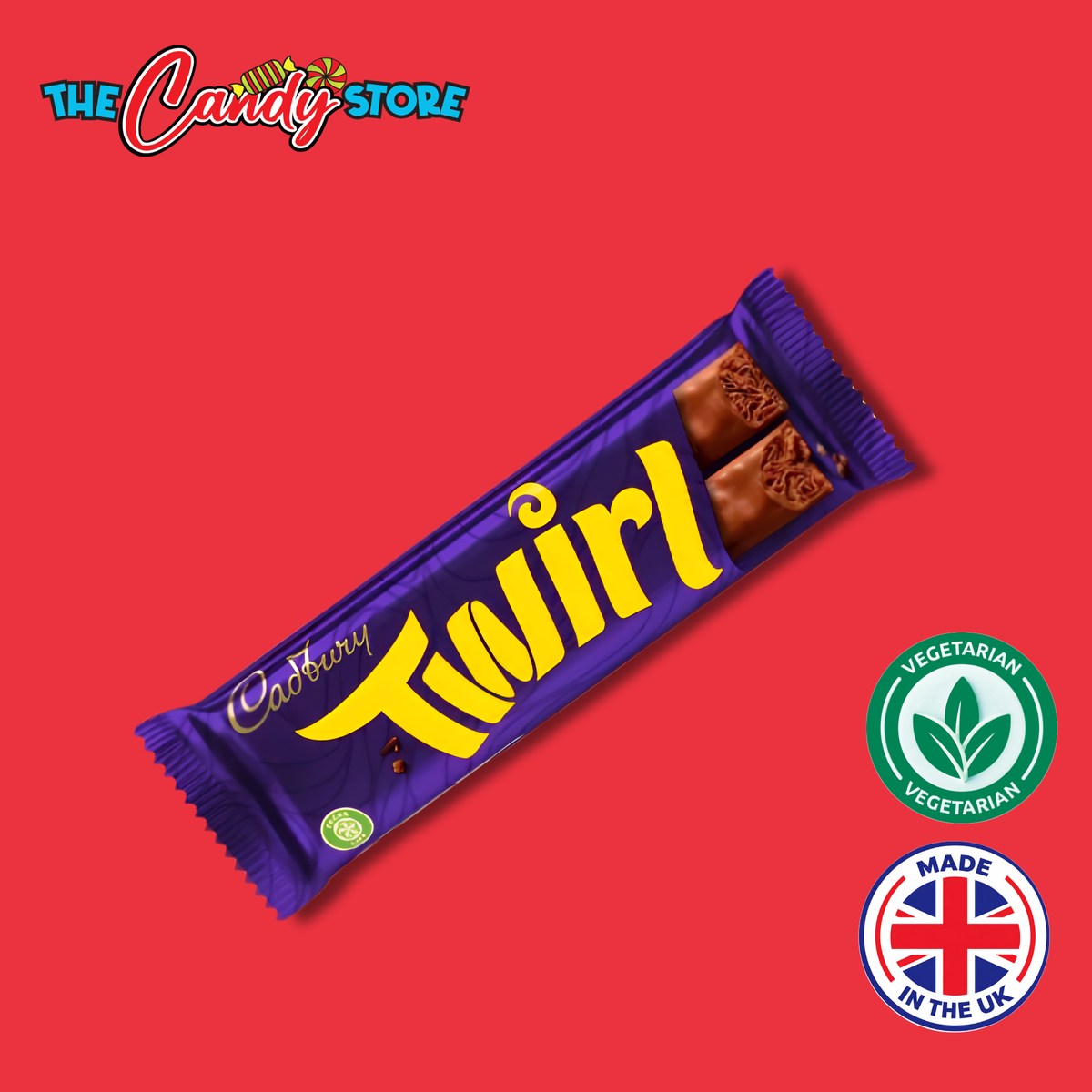 a pack of Cadbury Twirl, 43g