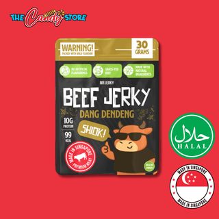 Mr Jerky Dang Dendeng Beef Jerky, 30g