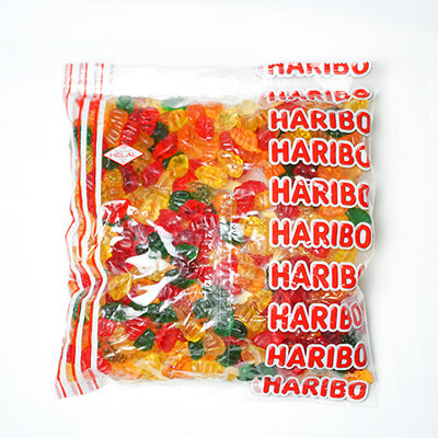 Haribo Colored Raspberries & Blackberries (1kg Bag)