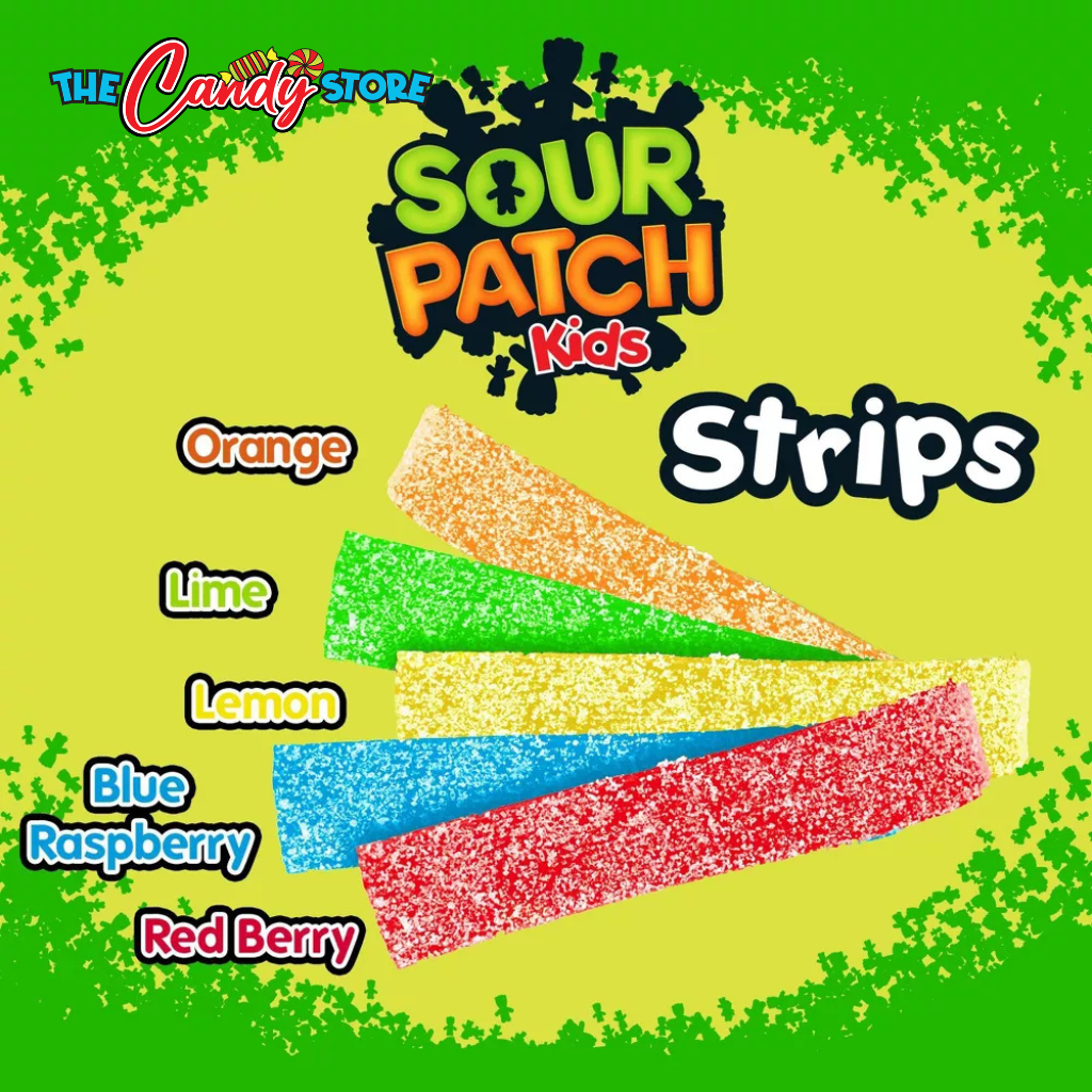 Sour Patch Kids Strips Assorted Soft Candy