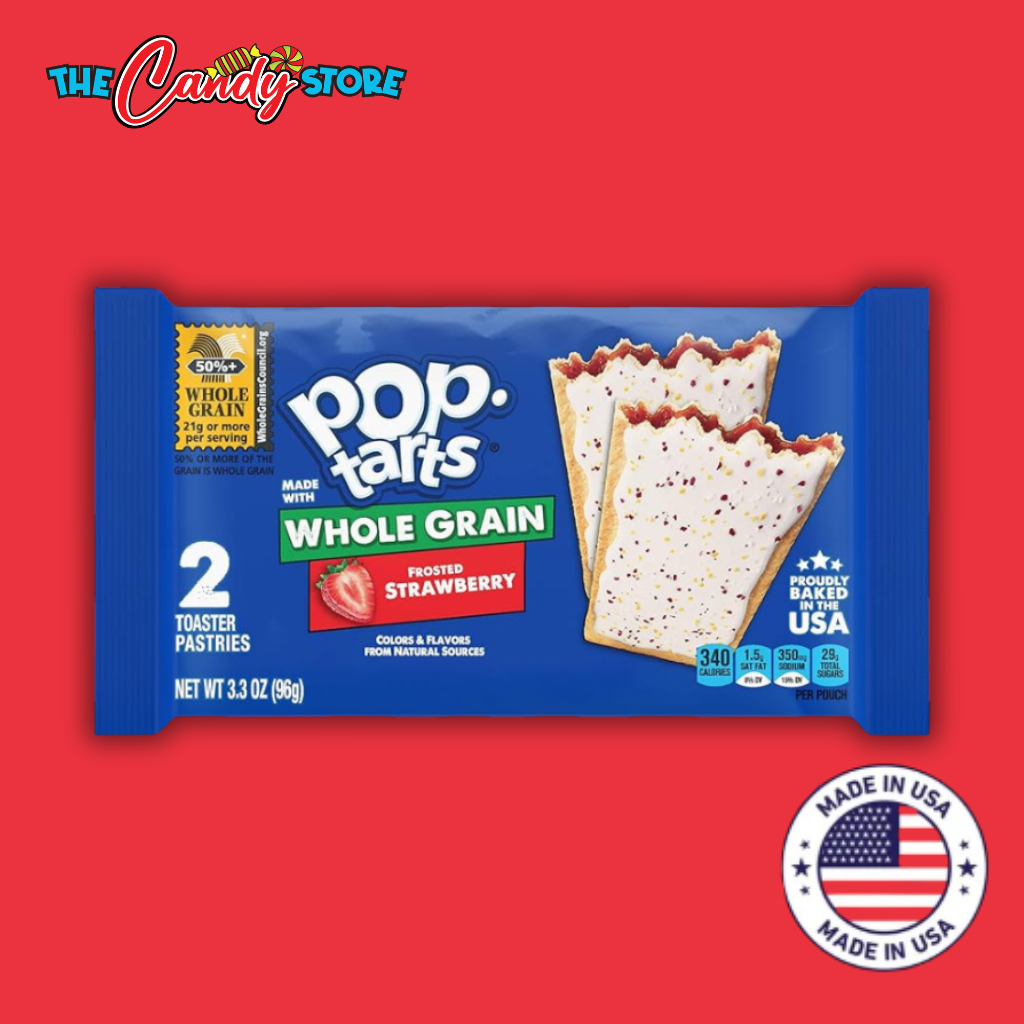 Pop Tarts Wholegrain Frosted Strawberry