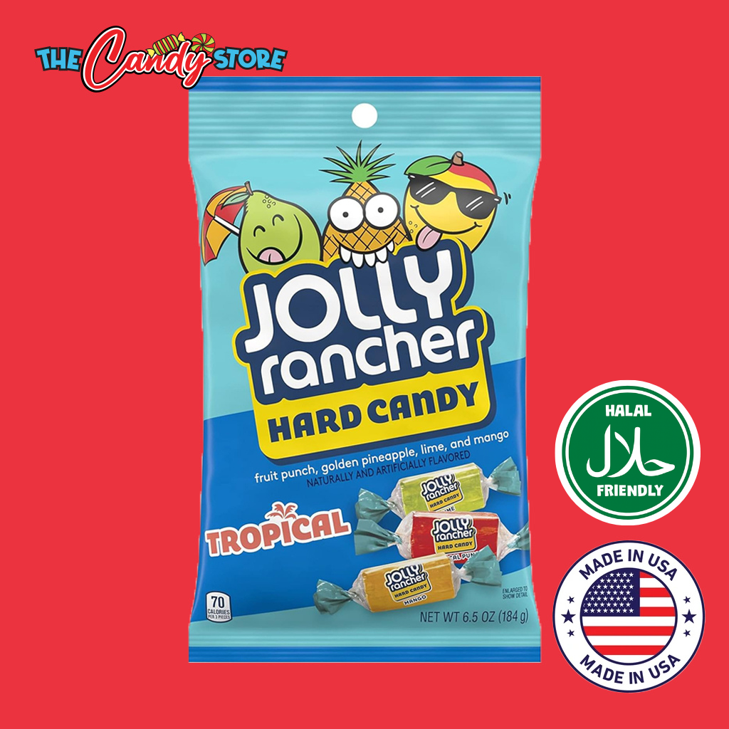 Jolly Rancher Tropical Fruit Flavored Hard Candy