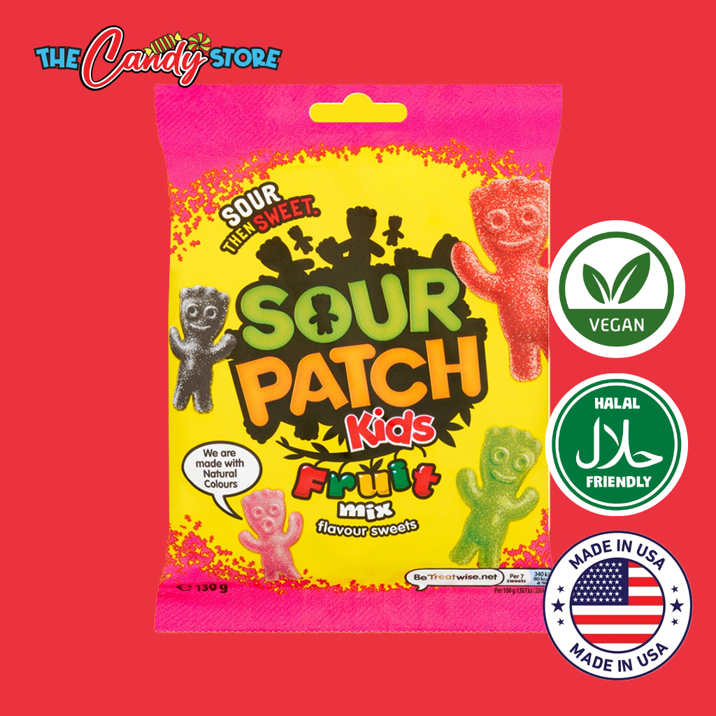 Sour Patch Kids Fruit Mix Flavour Sweets