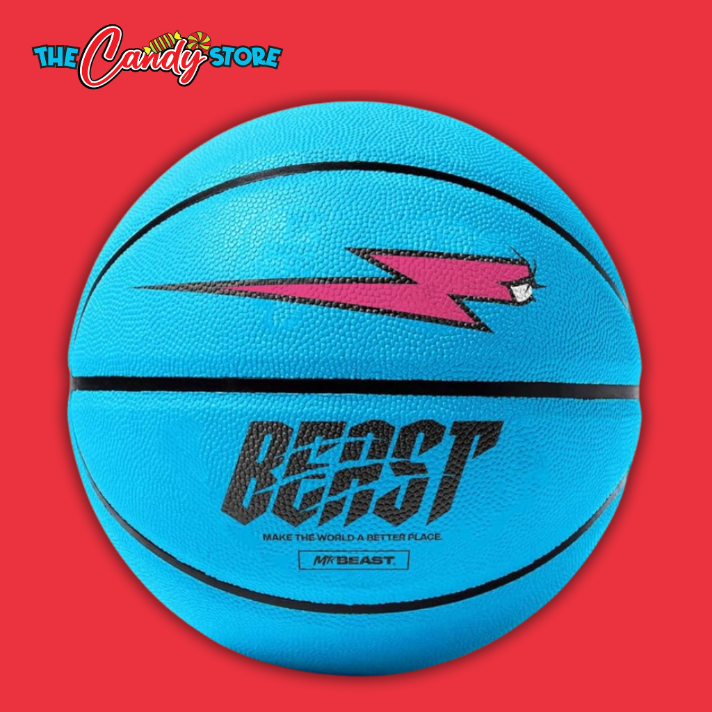 Mr Beast Active Blue Basketball