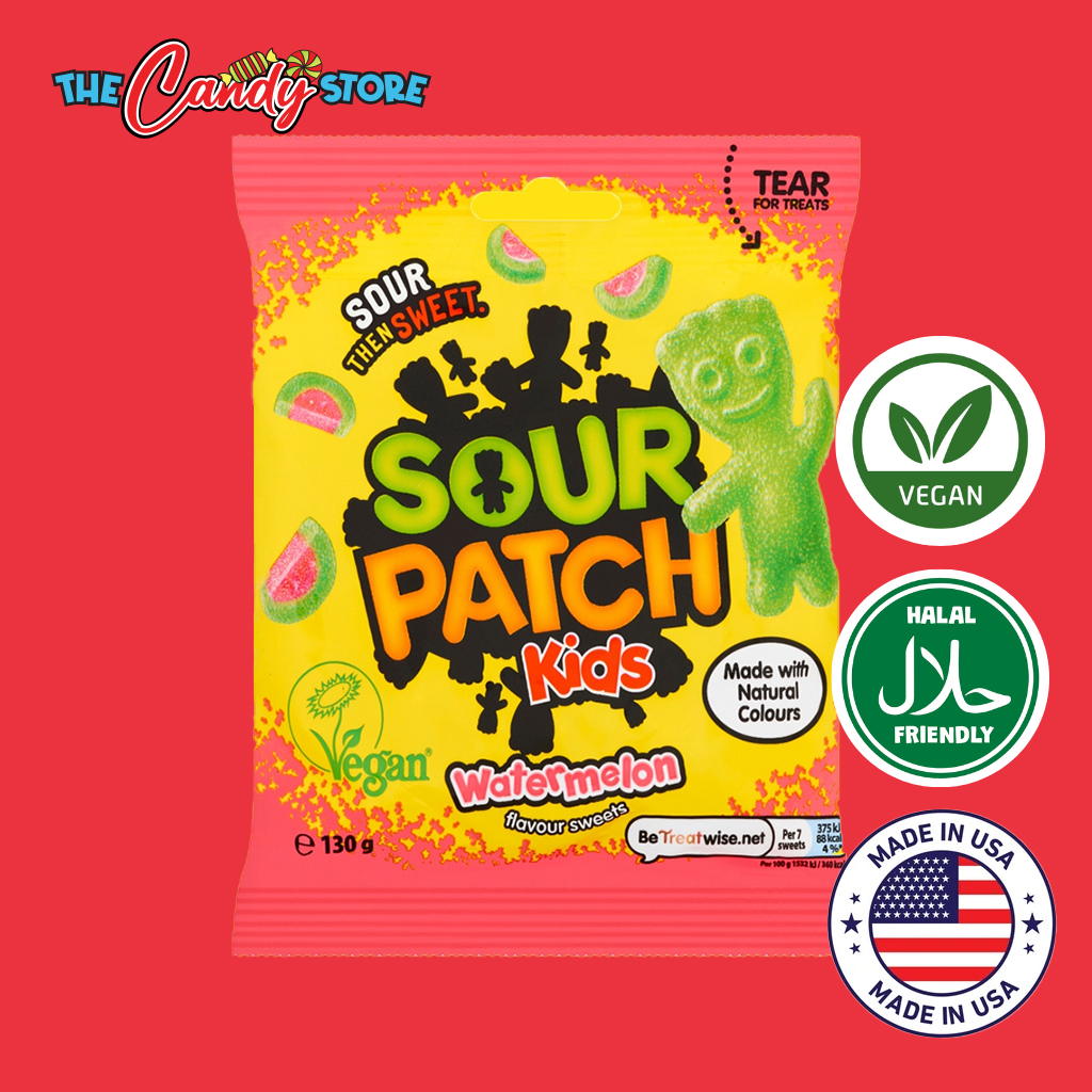 Sour Patch Kids Sour Watermelon Flavour Sweet