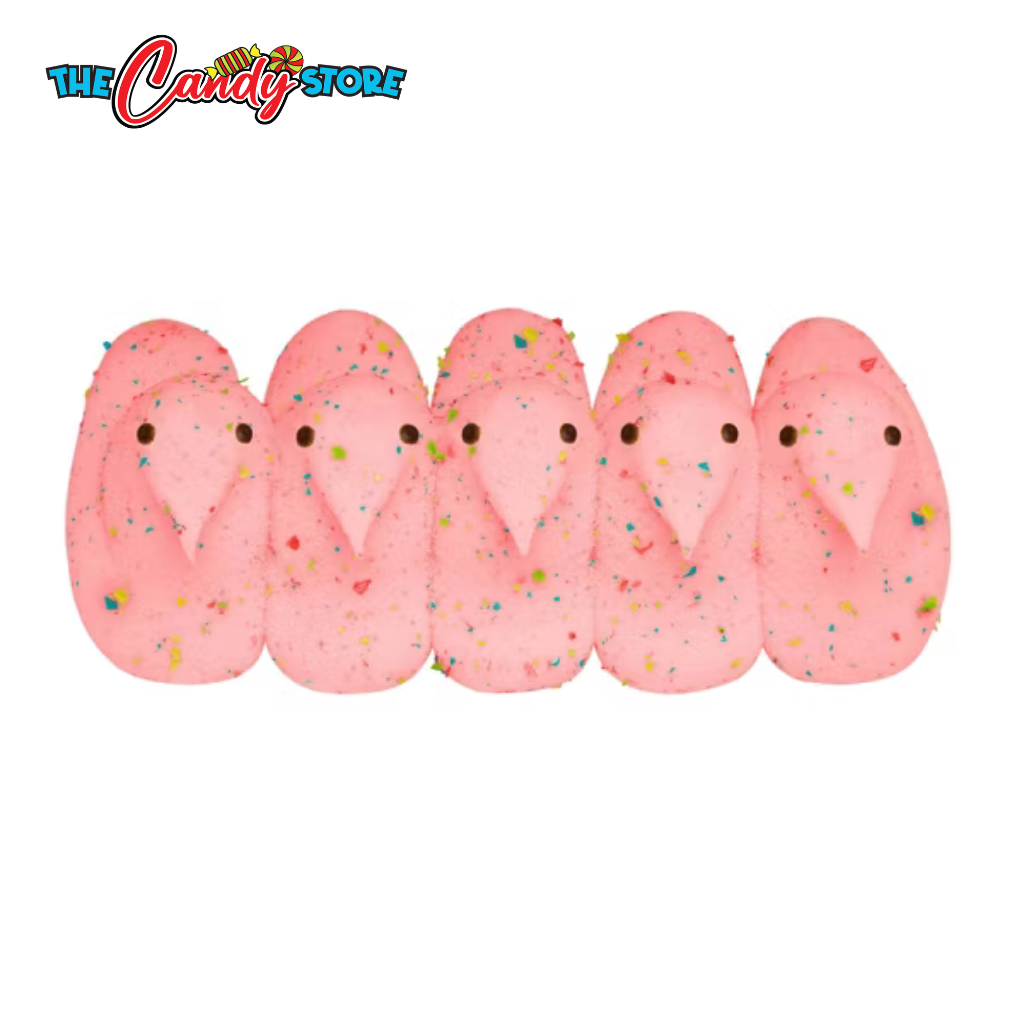 PEEPS Easter Strawberry Pop Tart Flavored Chicks Marshmallow Candy
