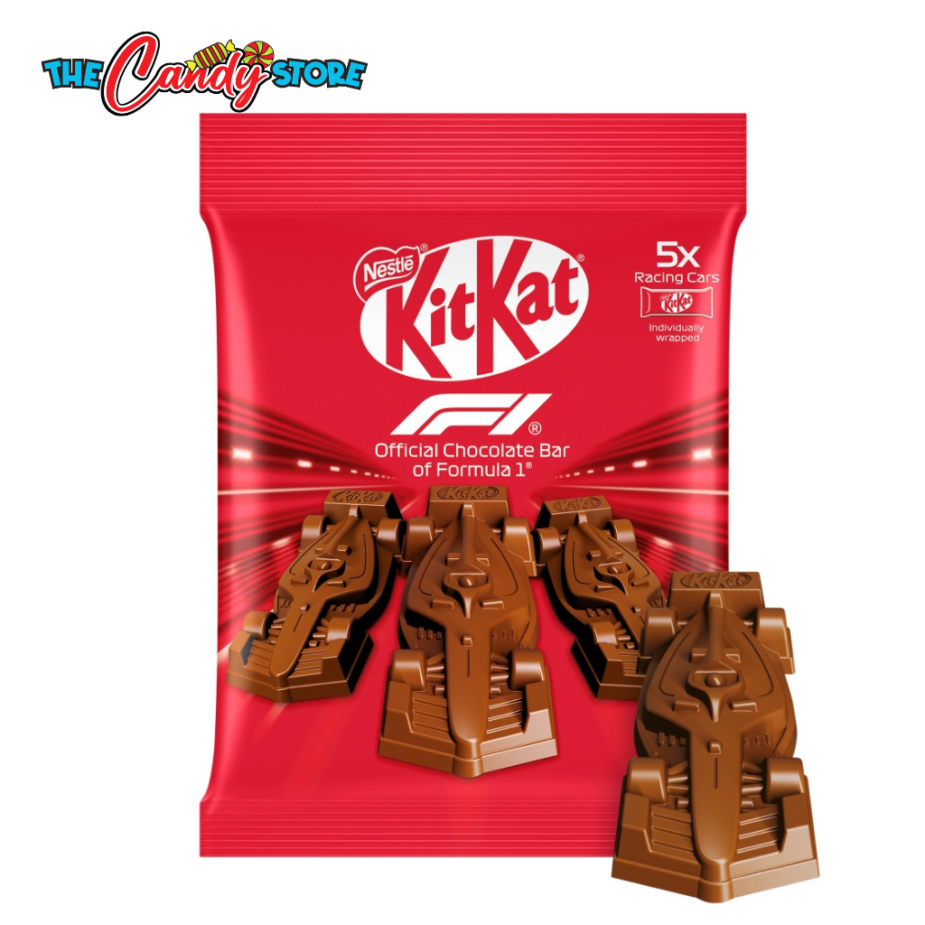 KitKat F1 Chocolate Car Figure 5 Pack Multipack