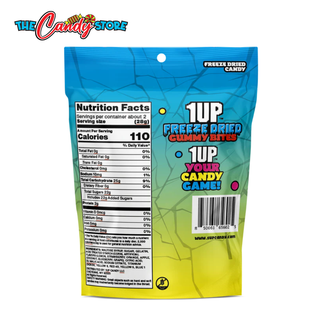 1 UP Freeze Dried Gummy Bites
