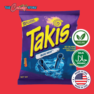 Takis Blue Heat Rolled Hot Tortilla Chips