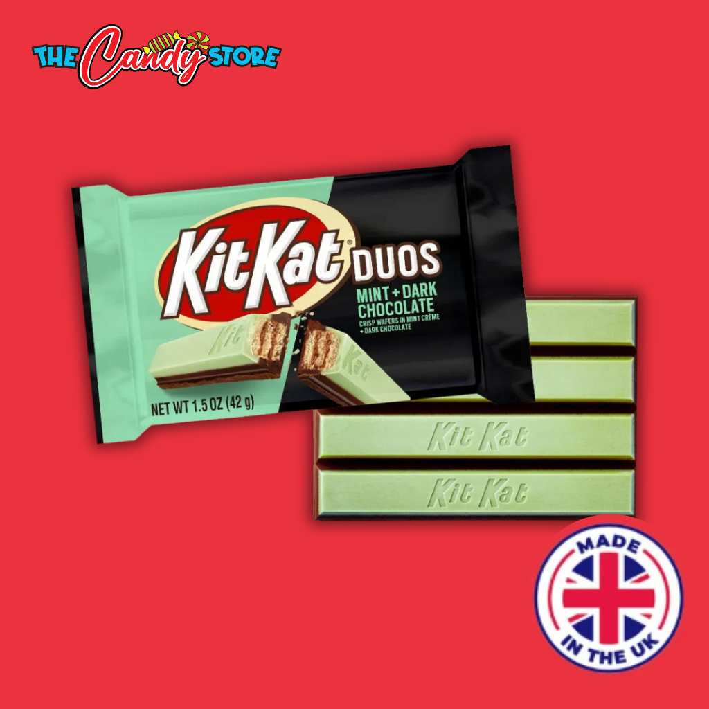 Kit Kat Duo Mint and Dark Chocolate Flavored Wafer Bar