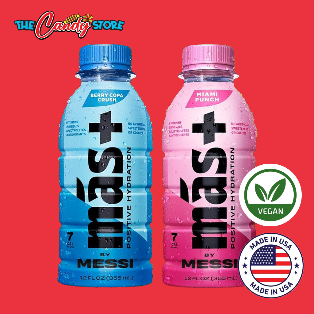 Más+ By Messi Miami Punch & Berry Copa Crush Sports Drink