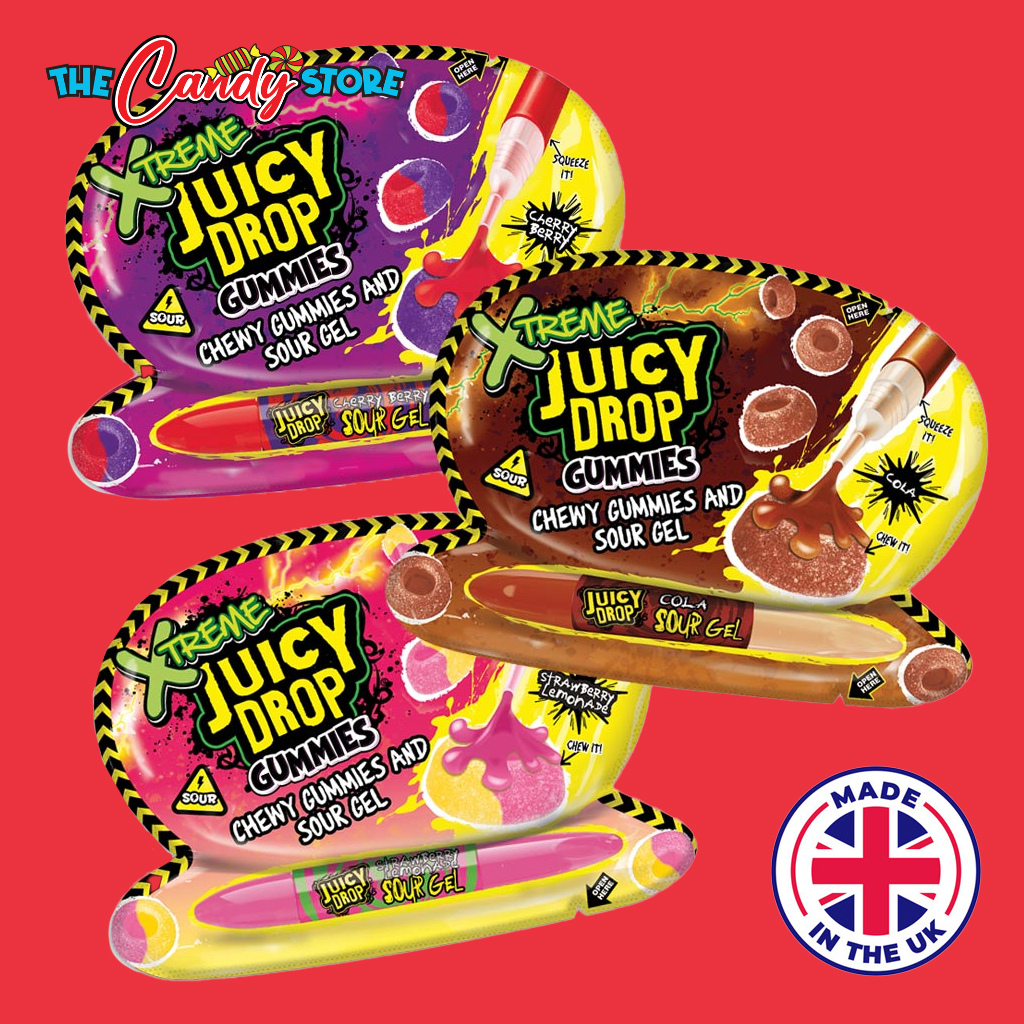 Juicy Drop Xtreme Gummies & Sour Gel
