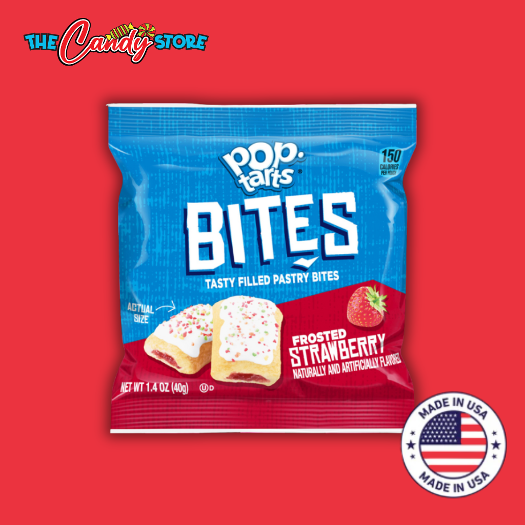 Pop Tarts Bites Frosted Strawberry