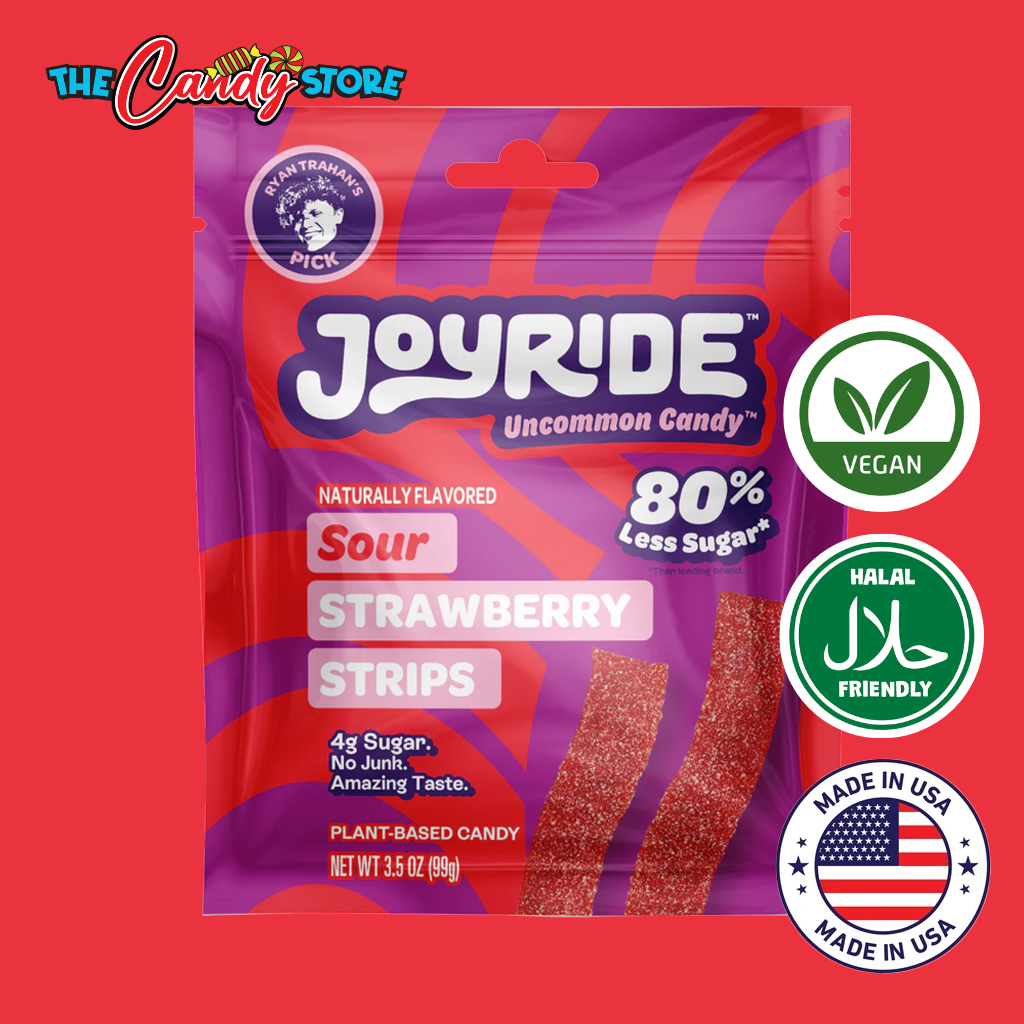 Joyride Strawberry Sour Strips