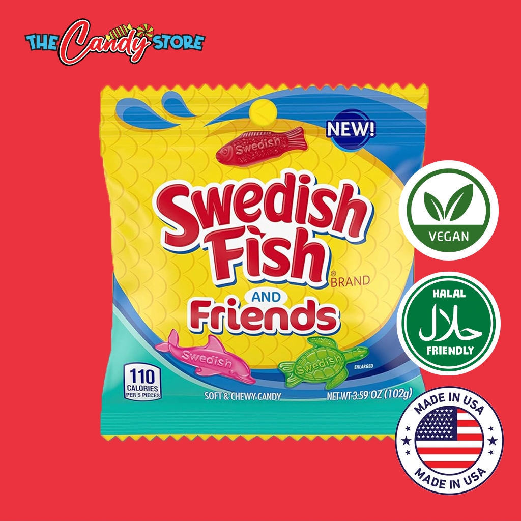Swedish Fish & Friends Soft Chewy Candies