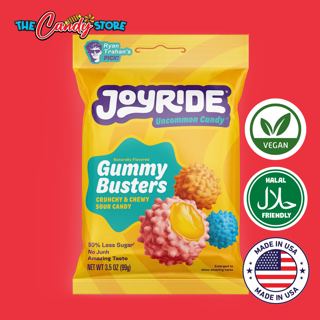 Joyride Sour Gummy Busters Chewy Candy