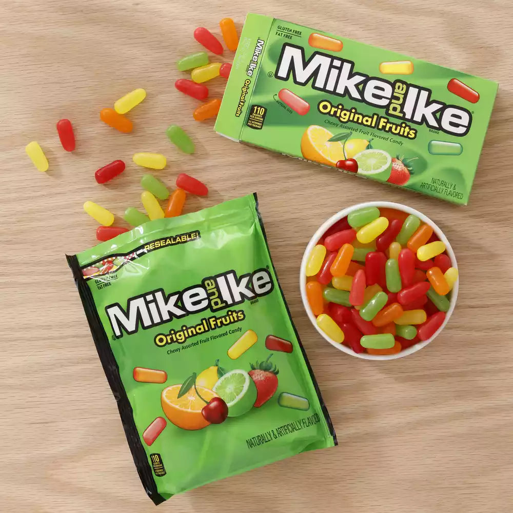 Mike and Ike Original Fruits Chewy Candy