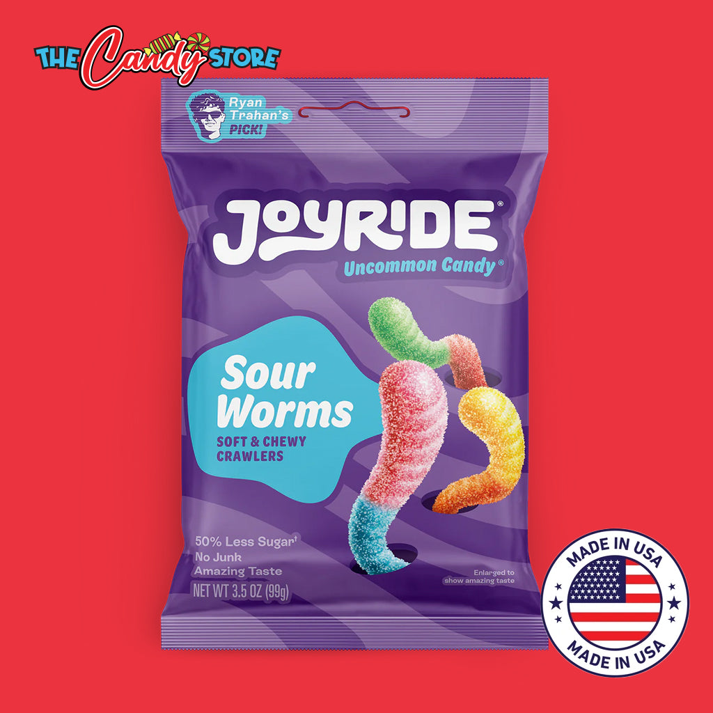 Joyride Sour Worms Soft & Chewy Crawlers