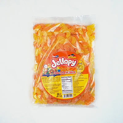 Jellopy Fizzy Mandarin Slice (1kg Bag)