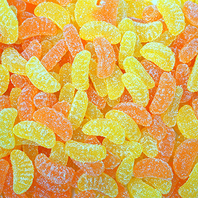 Jellopy Fizzy Mandarin Slice (1kg Bag)