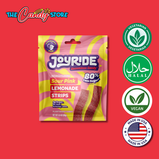 Joyride Sour Pink Lemonade Strips, 99g