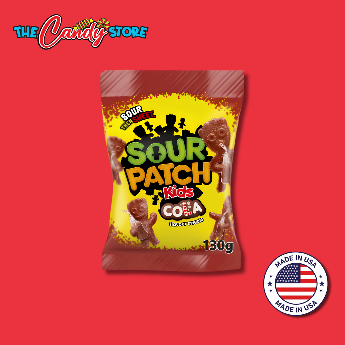 Sour Patch Kids Cola Flavour Sweets, 130g