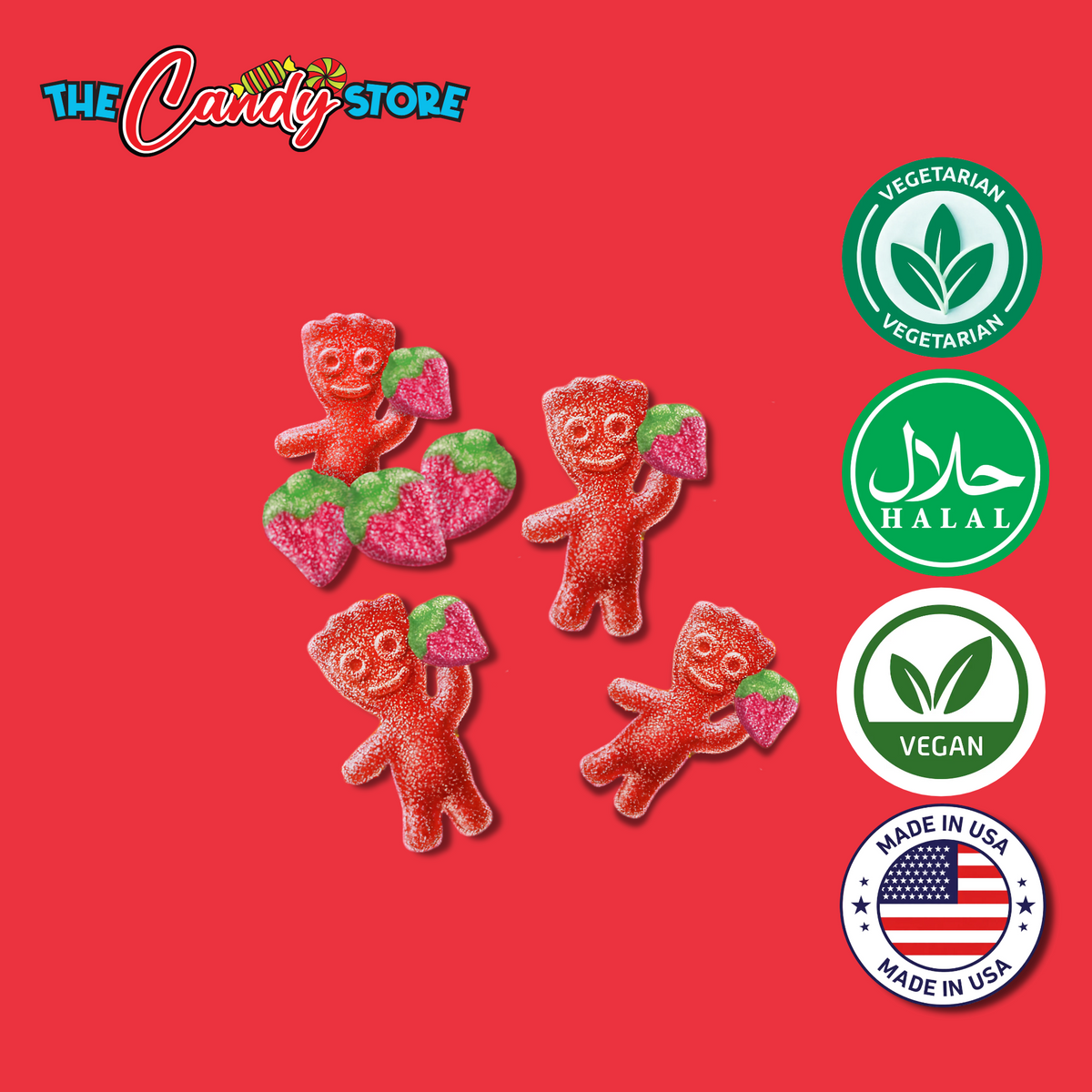 Sour Patch Kids Strawberry Candy Bag, 105g