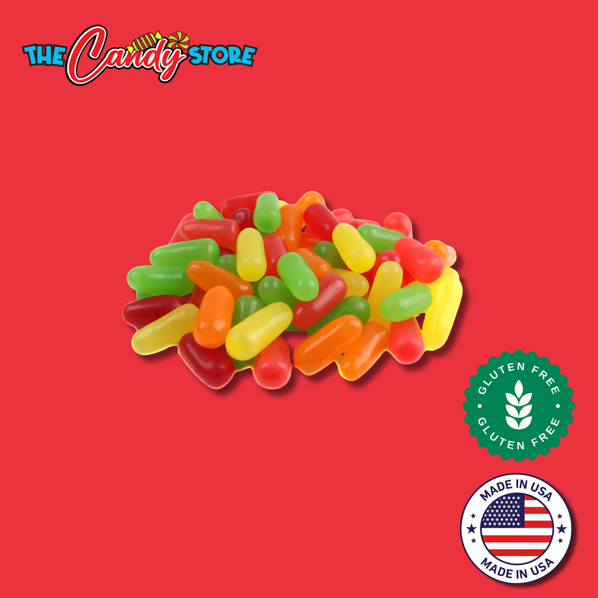 Mike and Ike Original Fruits Chewy Candy