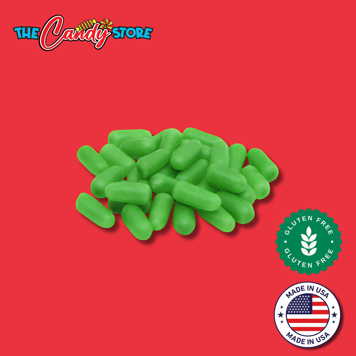 Mike and Ike Sour Watermelon Chewy Candy