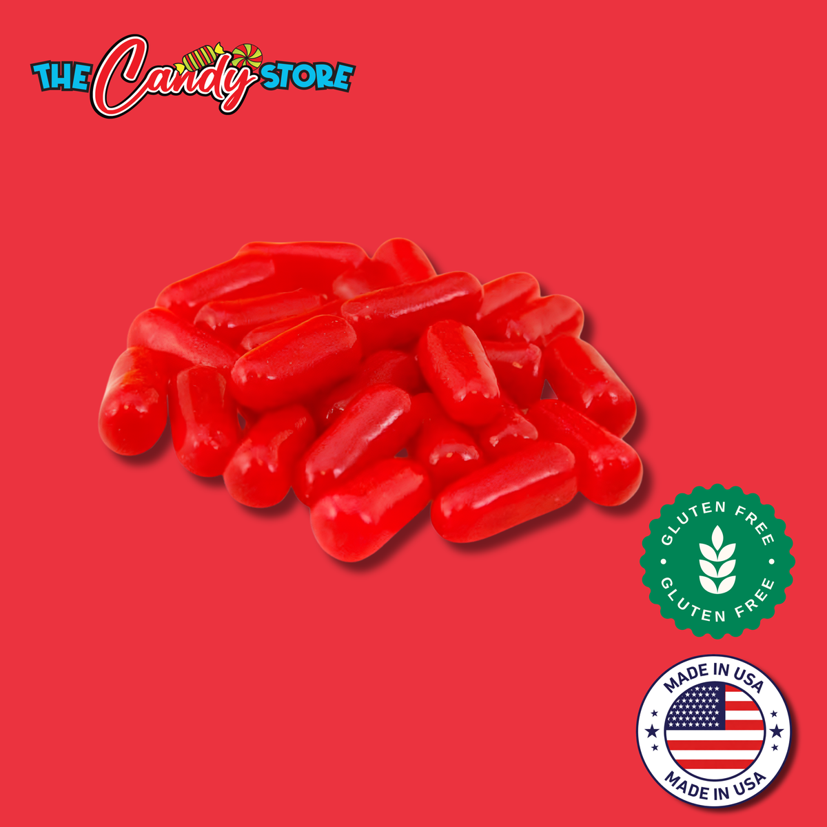 Mike and Ike Cherry Chewy Candy, 22g