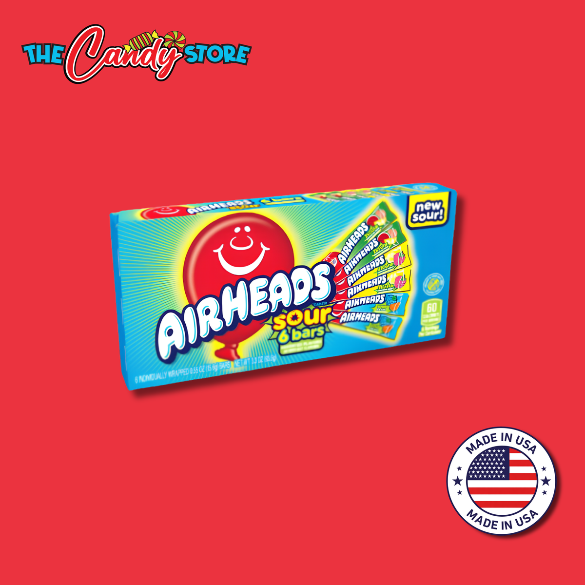 Airhead Sours Theatre Box, 99.2g