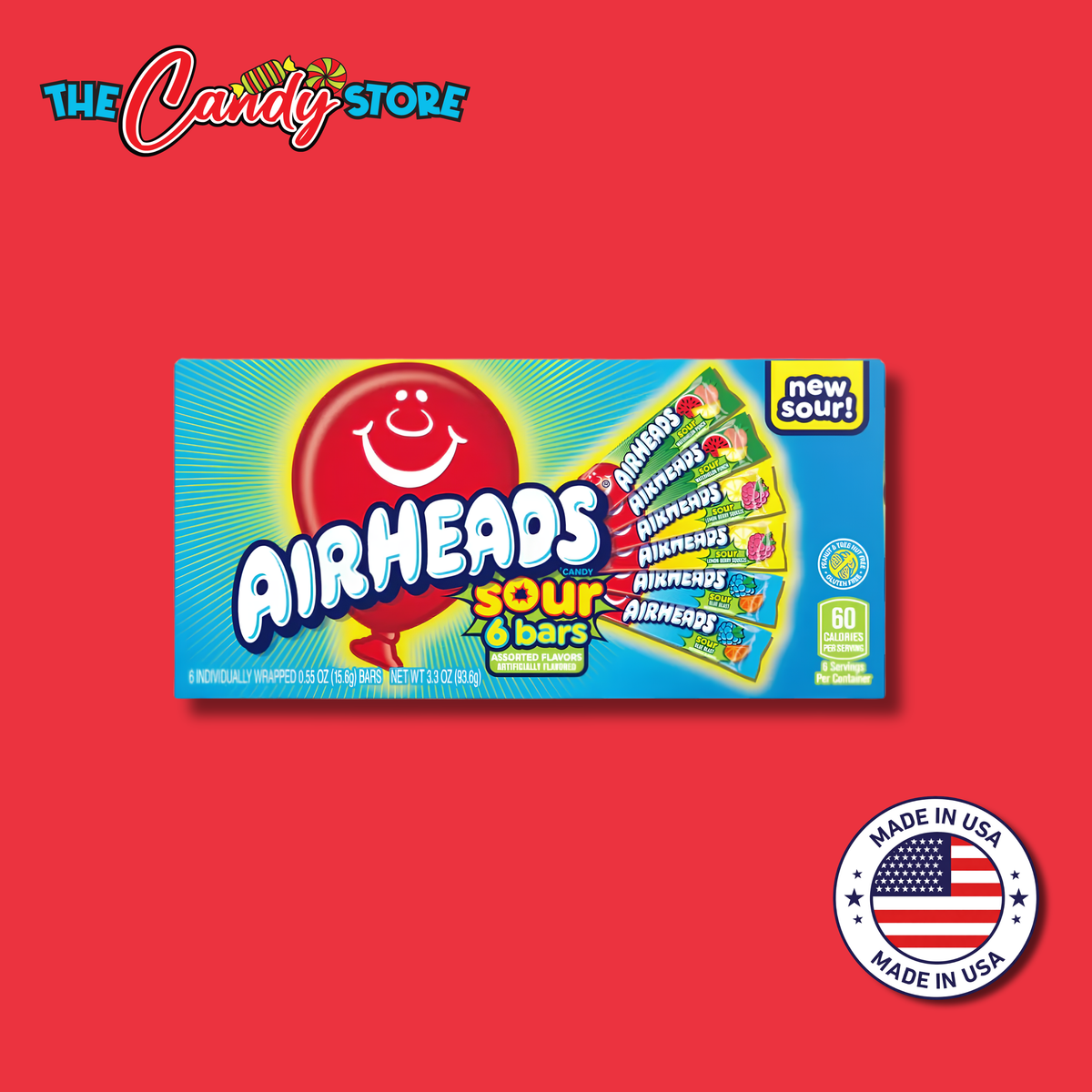 Airhead Sours Theatre Box, 99.2g