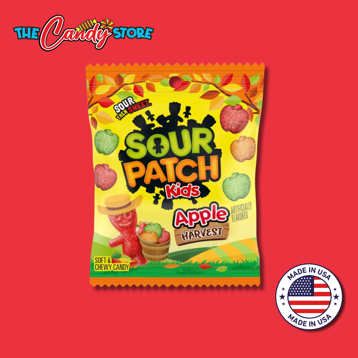 Sour Patch Kids Apple Harvest Mix, 101g