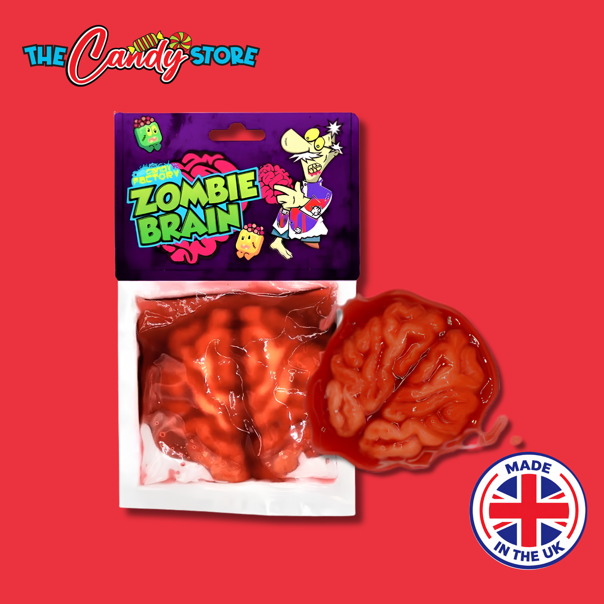 Crazy Candy Factory Zombie Brain, 120g