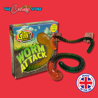 Giant Candy Co Worm Attack Box, 800g