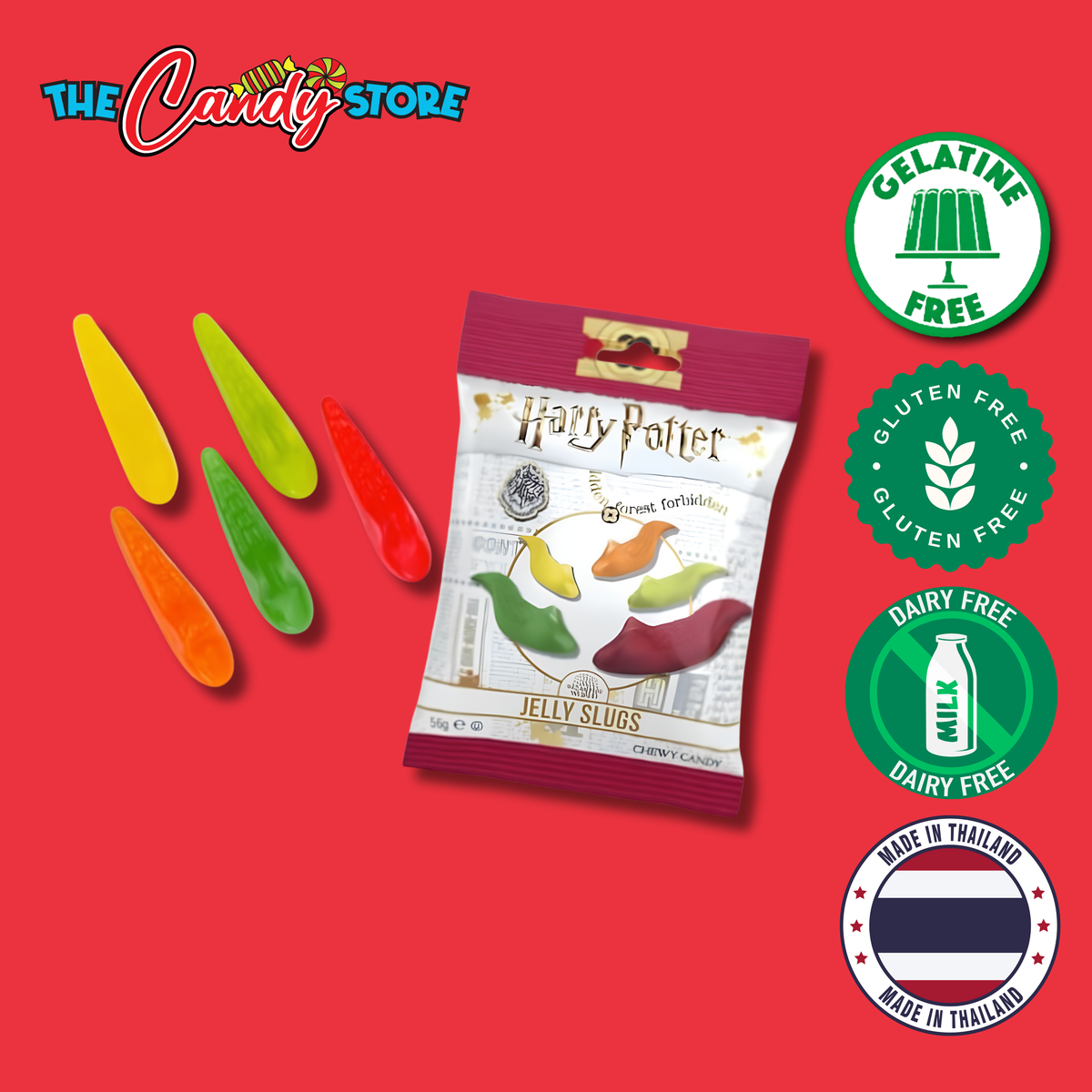 Harry Potter Jelly Slugs Bag, 56g