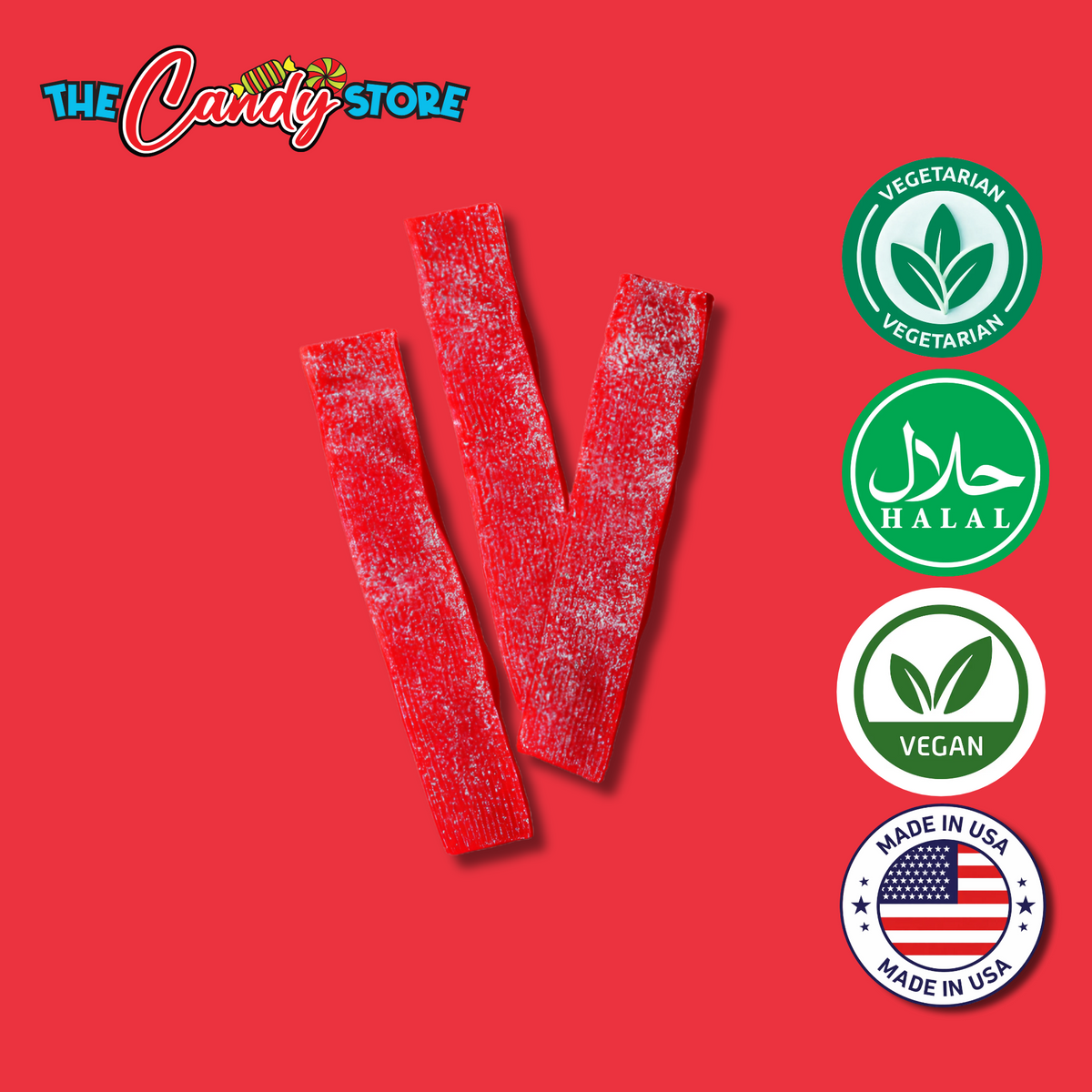 Joyride Strawberry Sour Strips, 99g