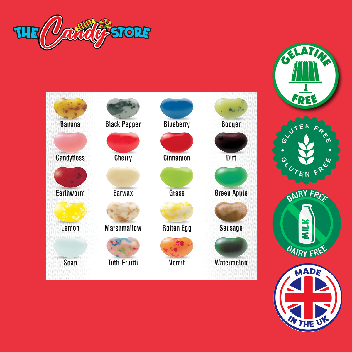 Harry Potter Bertie Botts Beans Every Flavour Beans Box