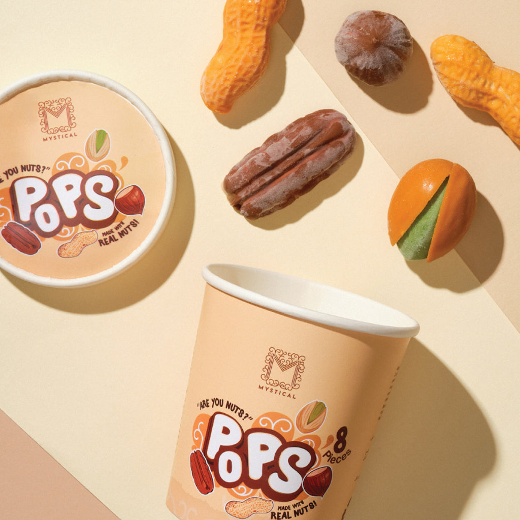 Mystical Handcrafted Are you NUTS POPS Ice Cream